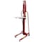Pake Handling Tools Hand Winched Stacker With Platform, 220 lb. Capacity, 59" Lift Height PAKMS04 - alternate 1